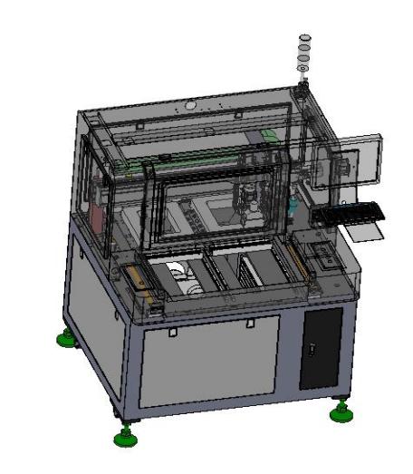 KL-3500FH overall equipment 3D layout