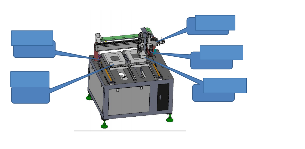 KL-3500FH main equipment function layout