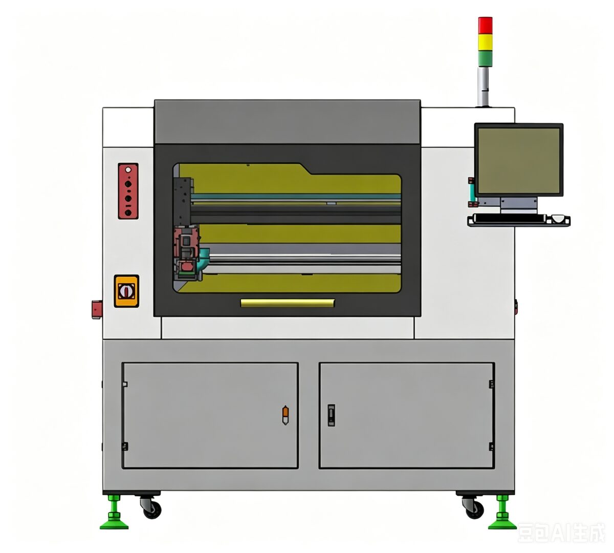 KL-4500U In-Line PCB Depaneling Machine - Automated Production