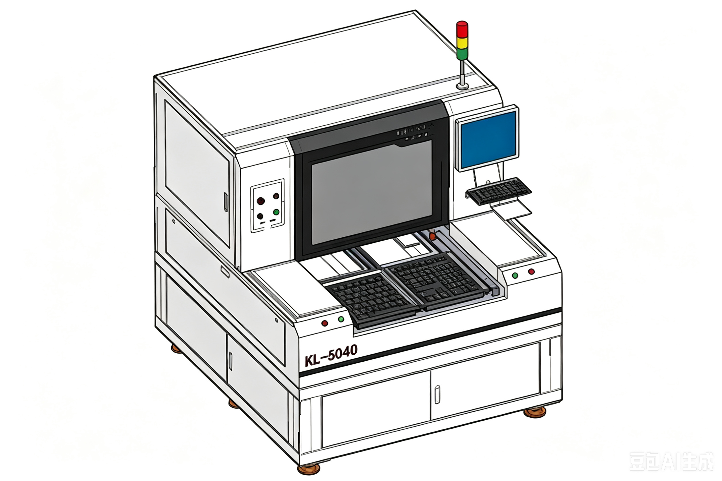 KL-5040 Dual-Station UV PCB Depaneling Machine